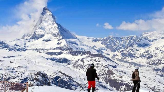 Uno de los picos más altos de Cervinia.
