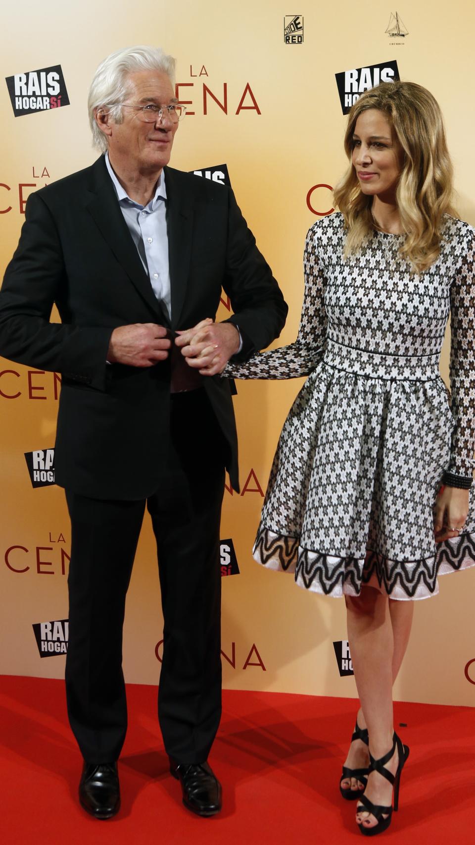 Richard junto a Alejandra.