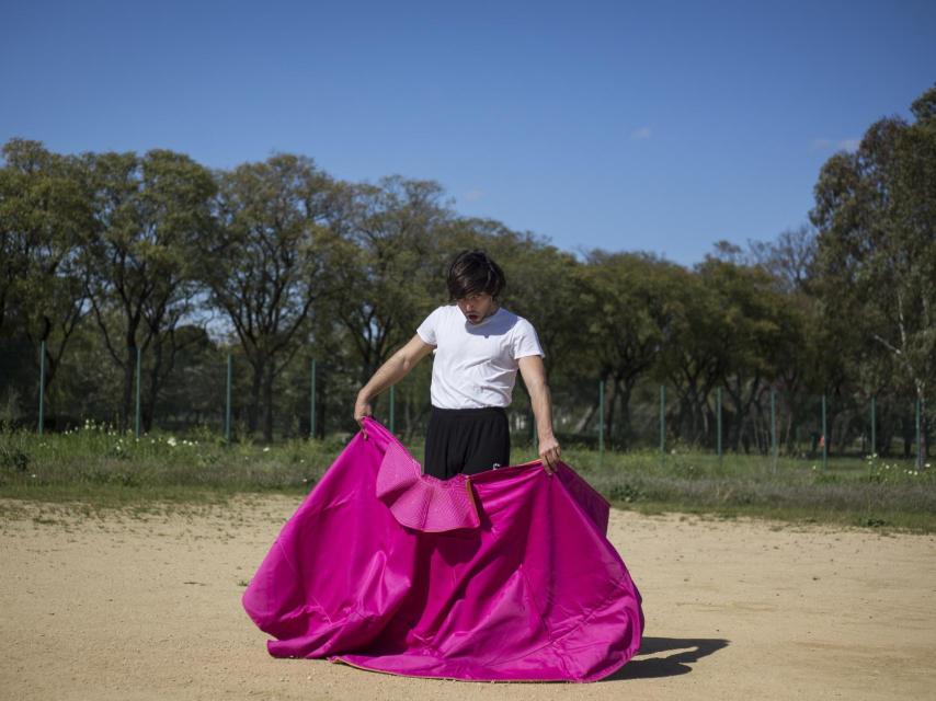 José Manuel Vera, novillero de la Escuela Taurina Sevilla-Amate que ya ha debutado en la Maestranza de Sevilla.