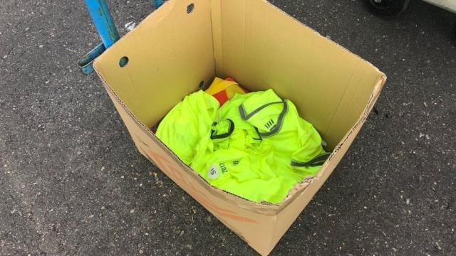 Camisetas amarillas retiradas en la final de Copa.