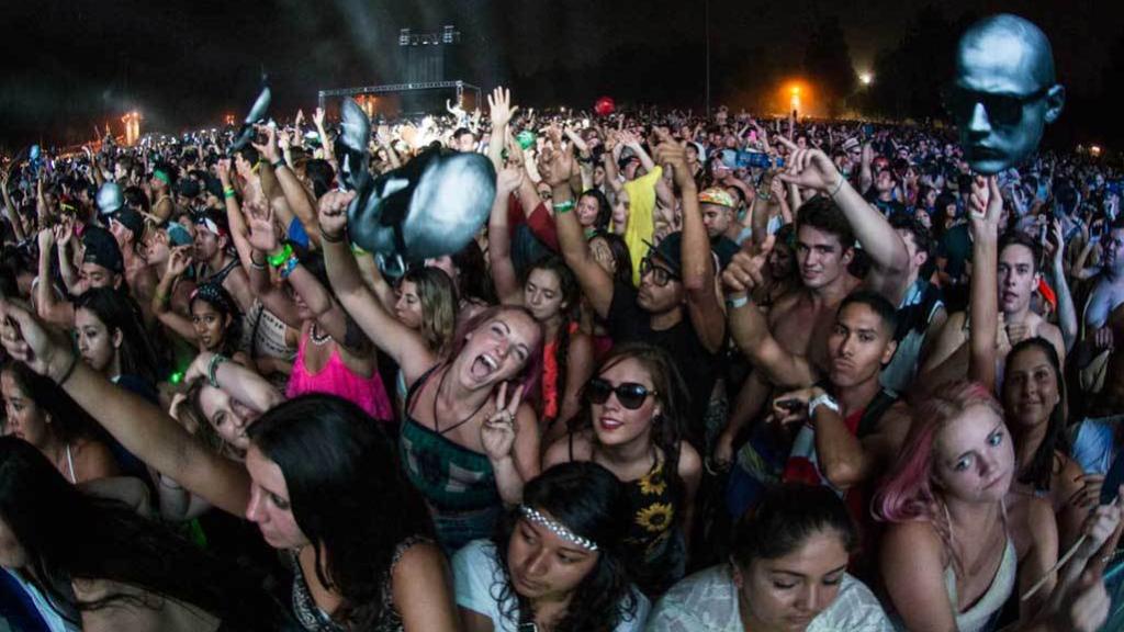 Imagen de archivo de un concierto.