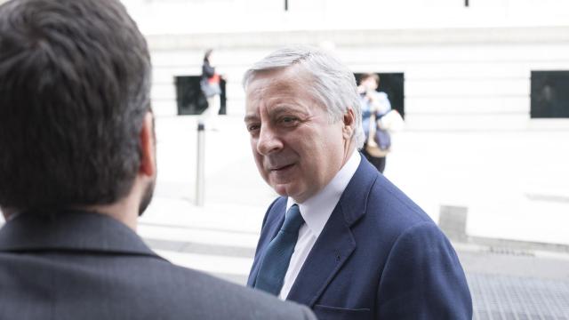 Blanco, antes de una entrevista con EL ESPAÑOL, en 2018.