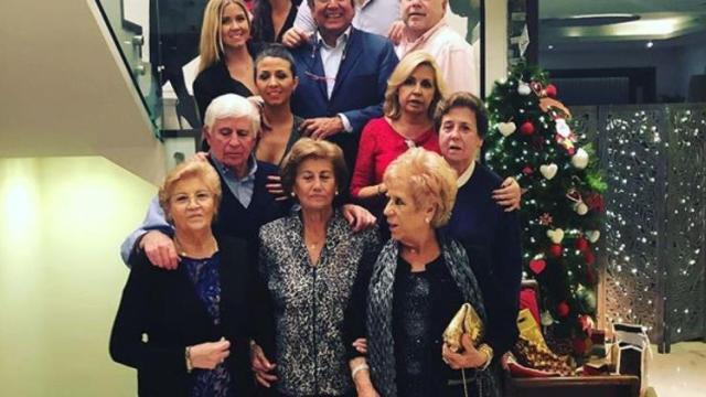 La familia Verdasco en una imagen de su red social.