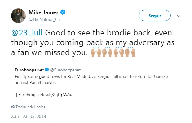 El baloncesto europeo se rinde a la vuelta de Llull