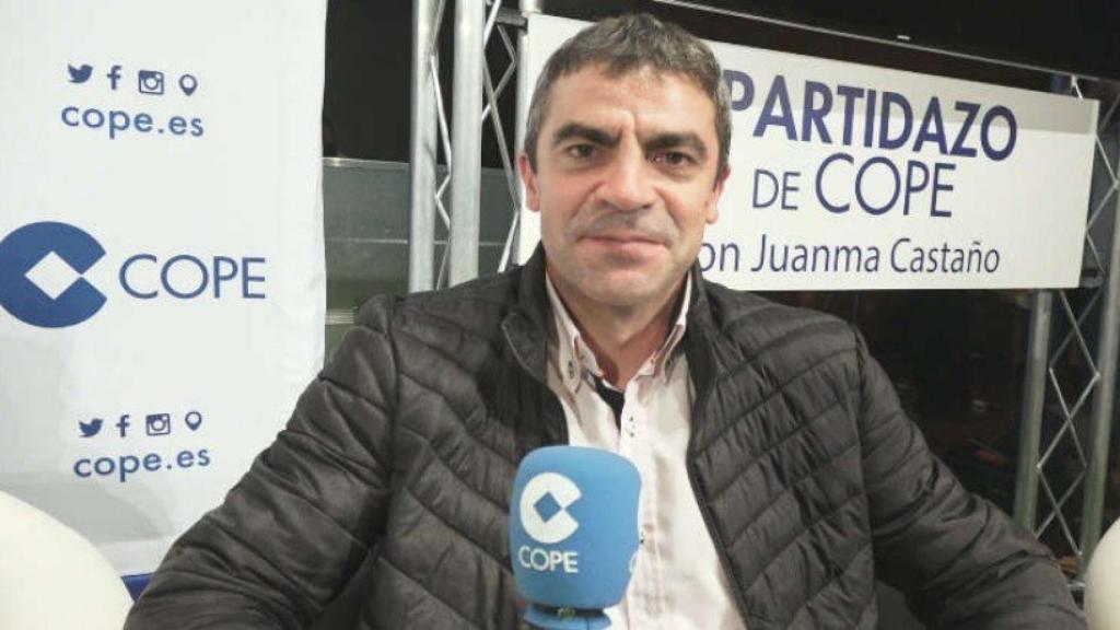 Manolo Sanchís, con la Cadena Cope.