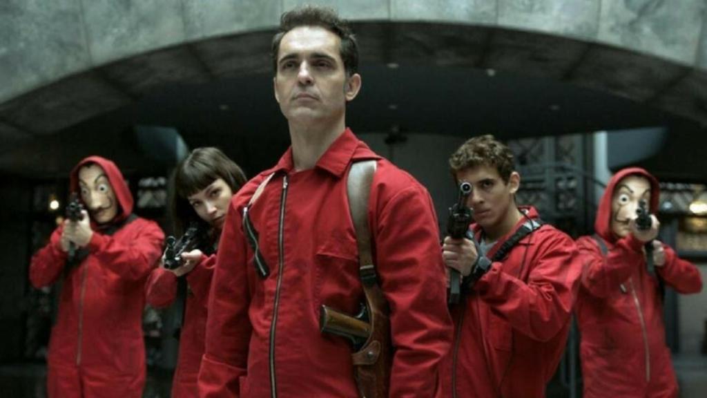 Fotograma de La casa de papel.