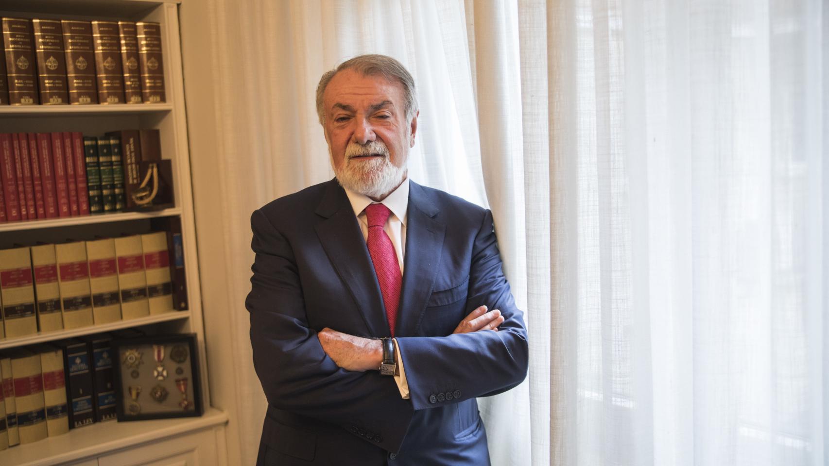 Jaime Mayor Oreja, en su despacho de la fundación Valores y Sociedad.