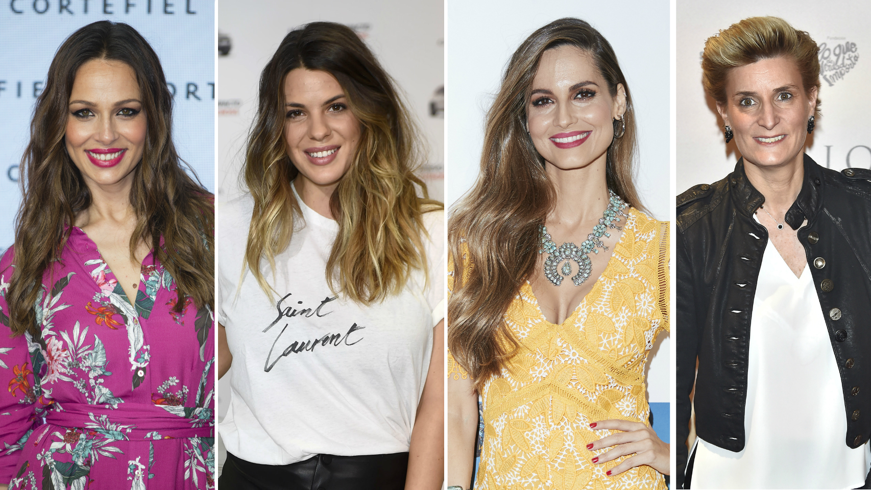 Eva González, Laura Matamoros, Ariadne Artiles y María Zurita.