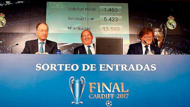 Sorteo entradas Champions League