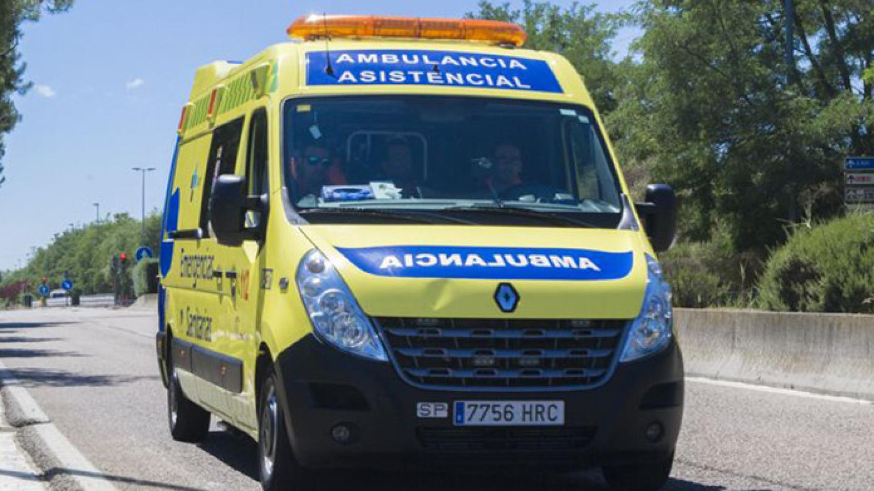 Imagen de archivo de una ambulancia