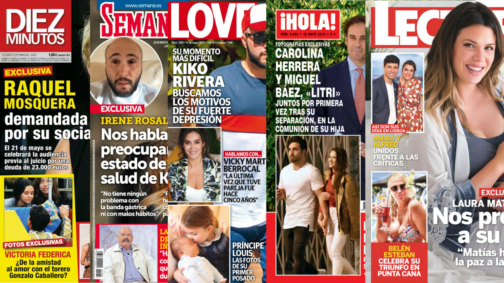 Kiosco rosa: Laura Matamoros presenta a su hijo