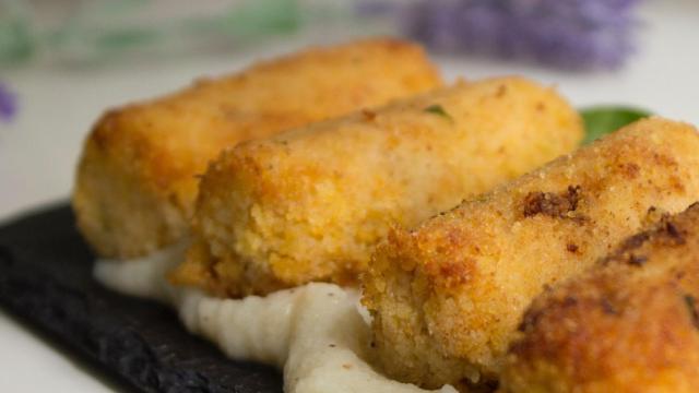 croquetas veganas de calabaza y patata Portada