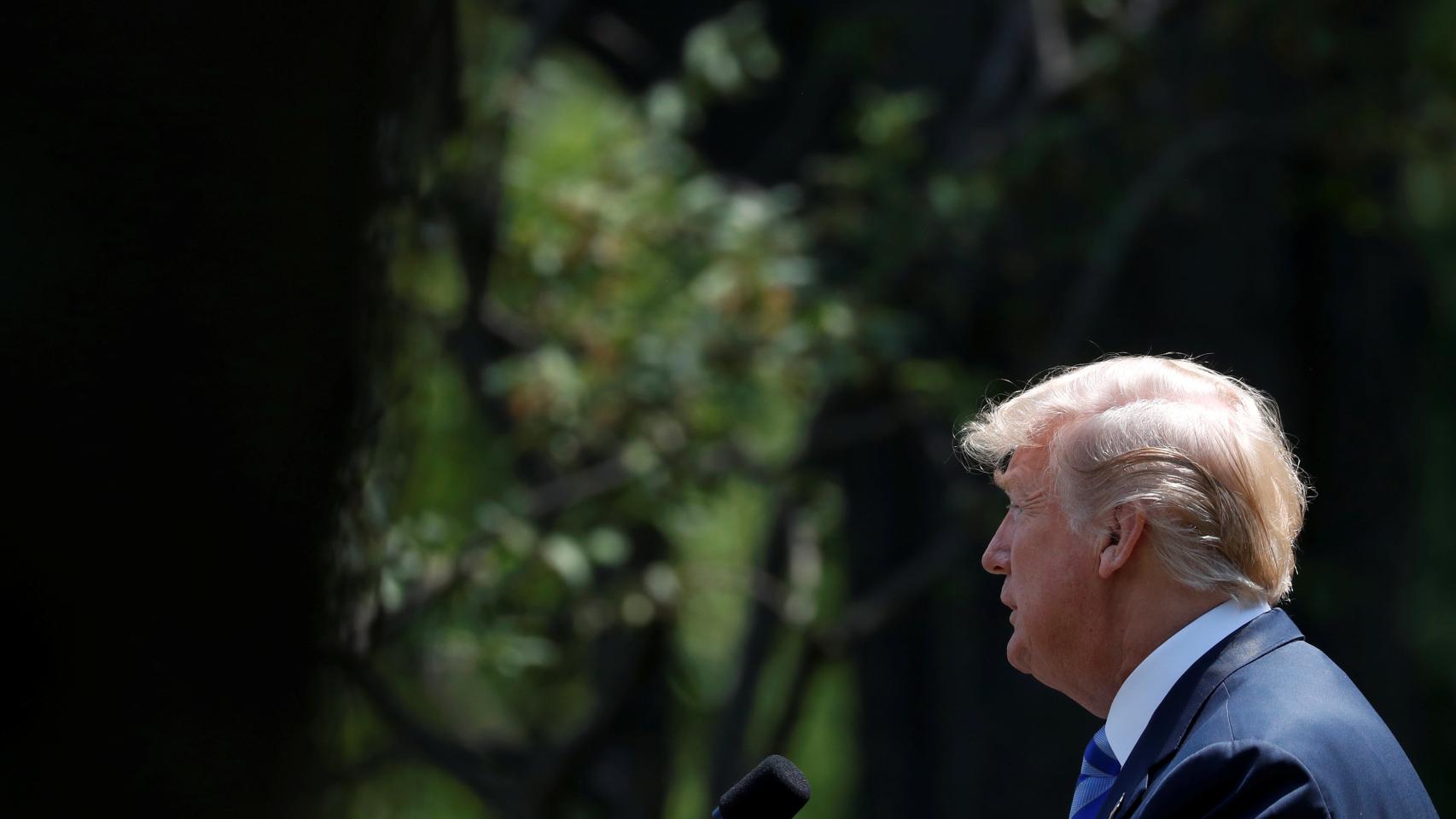 El presidente de EEUU, Donald Trump.