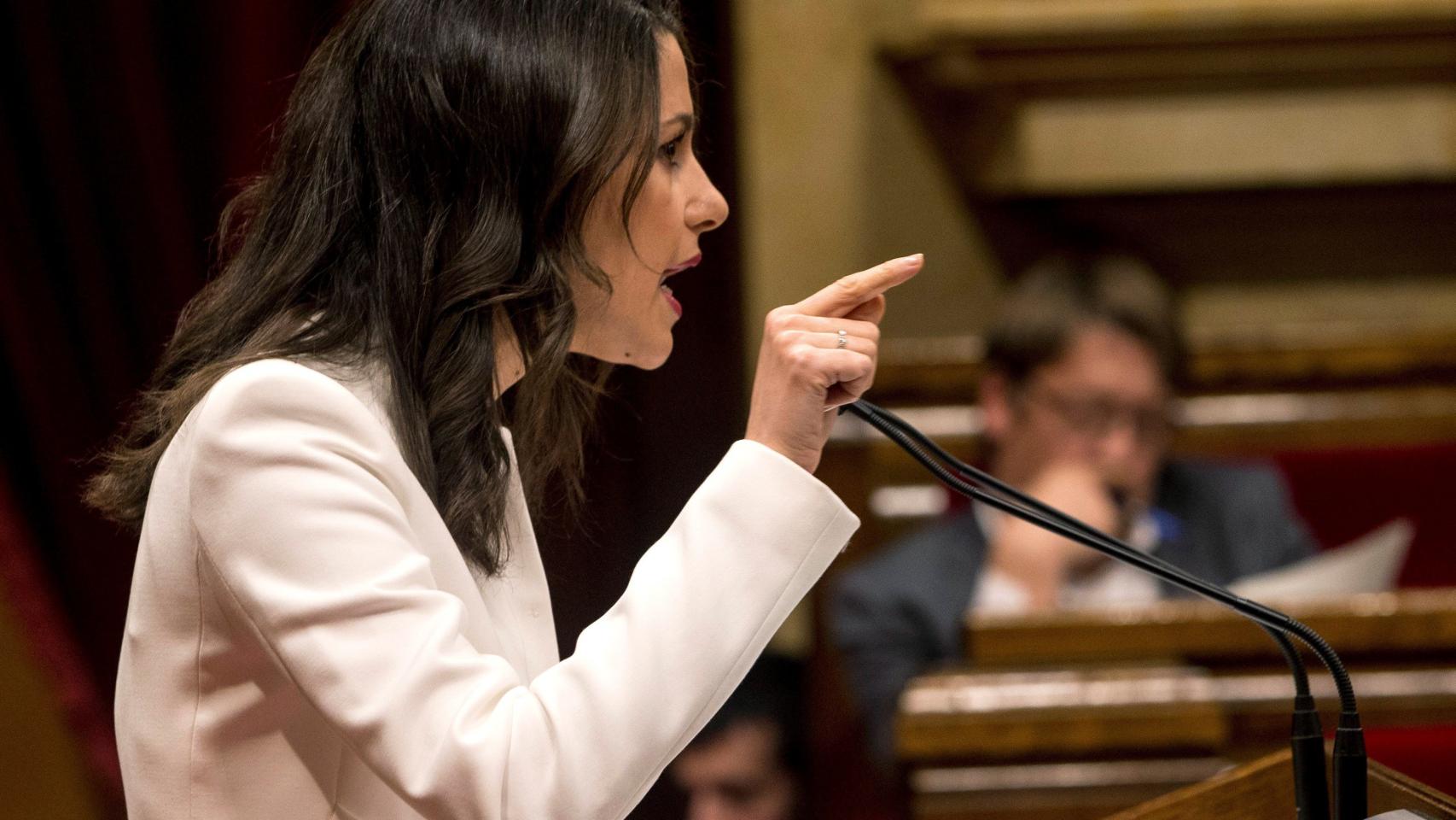 La líder de Cs en Cataluña, Inés Arrimadas