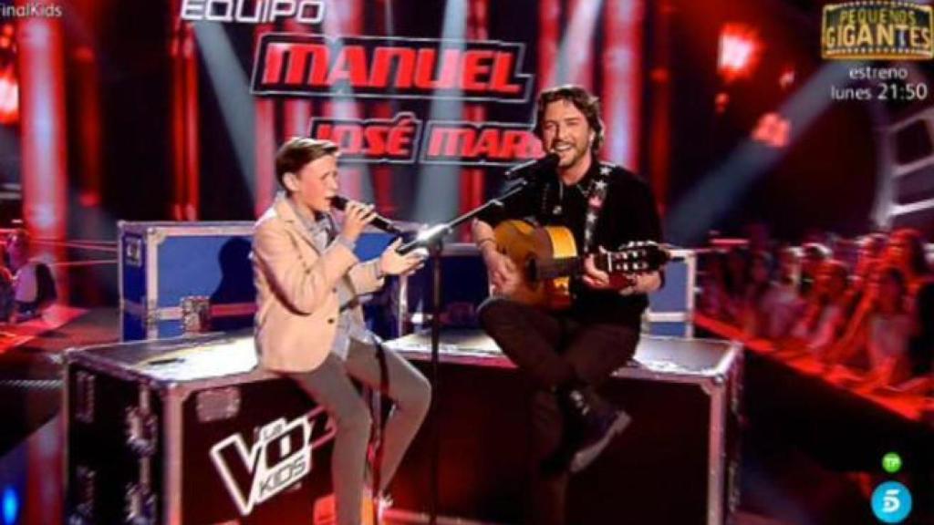 Manu Carrasco y José María Ruiz.