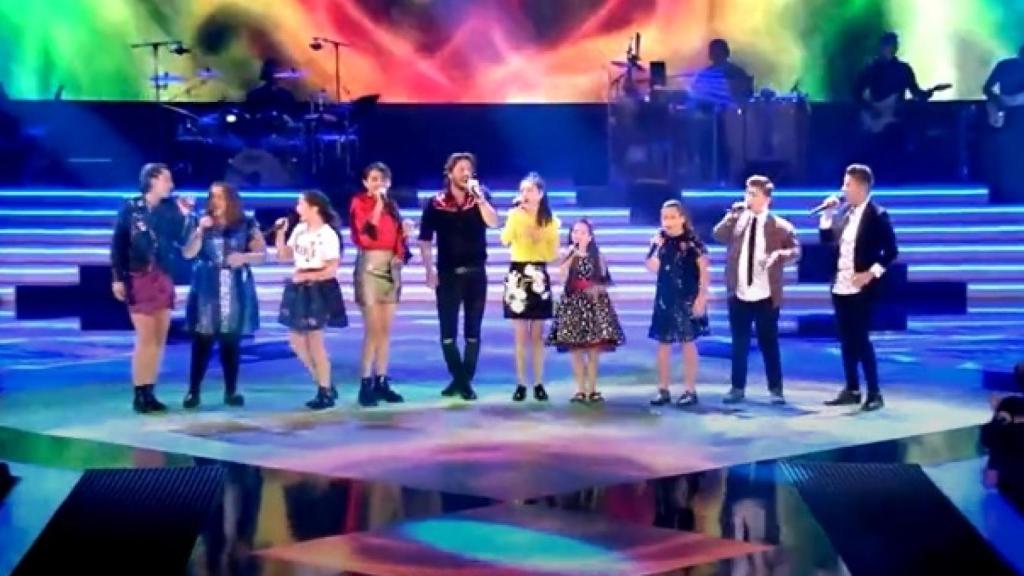 Manuel Carrasco en 'La Voz Kids'