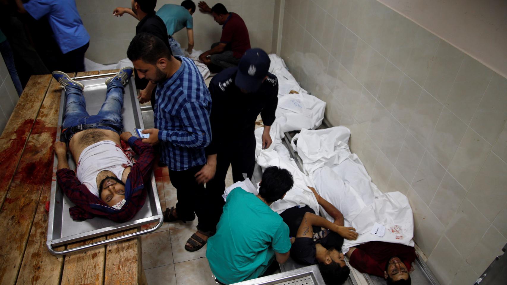 El Ejército israelí abate a tiros a al menos 37 manifestantes palestinos