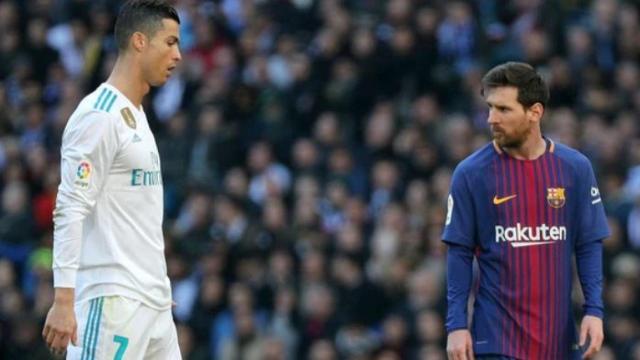 Cristiano Ronaldo y Messi.