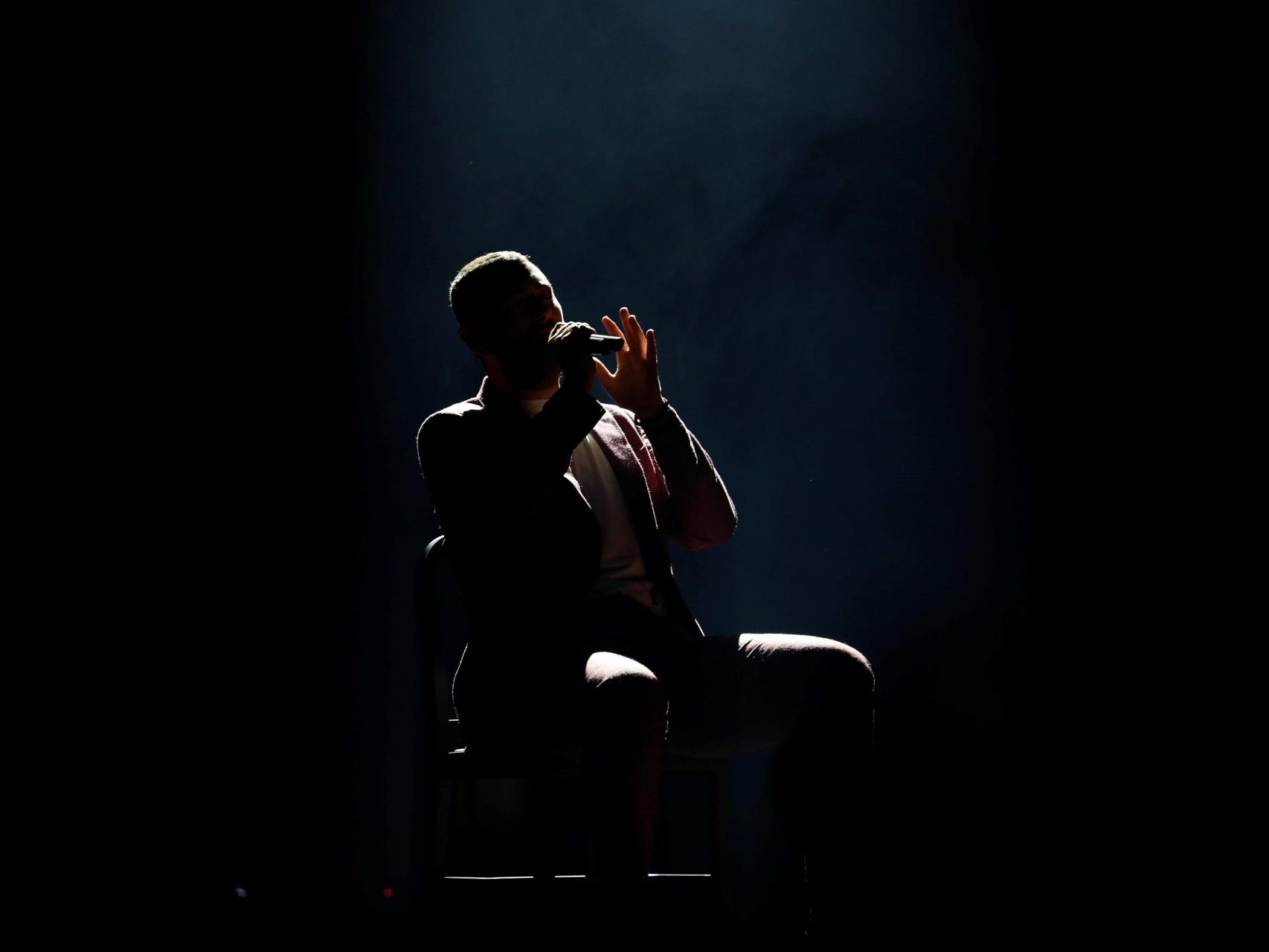 El cantante británico Sam Smith en concierto, en Barcelona.