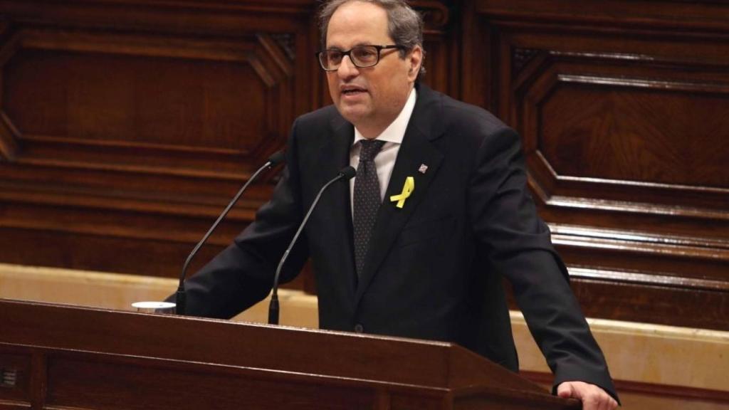 Torra cierra la puerta a los medios en su toma de posesión: sólo entrará TV3