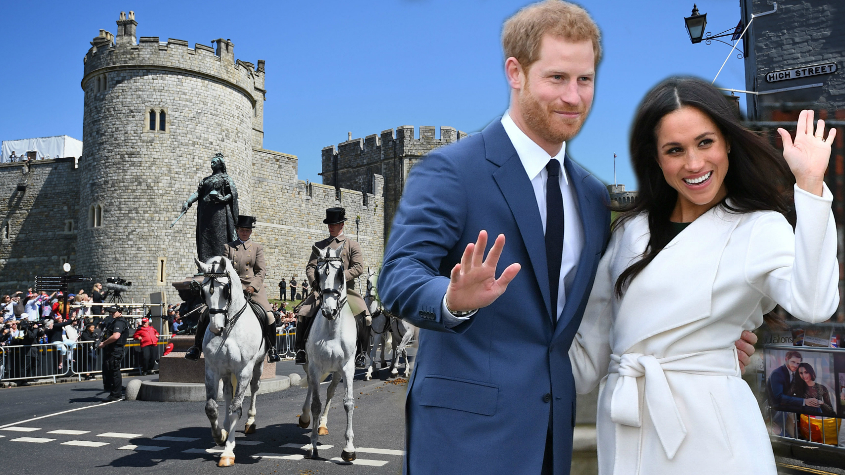 Así ha sido el ensayo de la boda del príncipe Harry y Meghan Markle