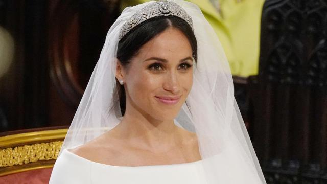 Meghan Markle en el altar. Gtres.