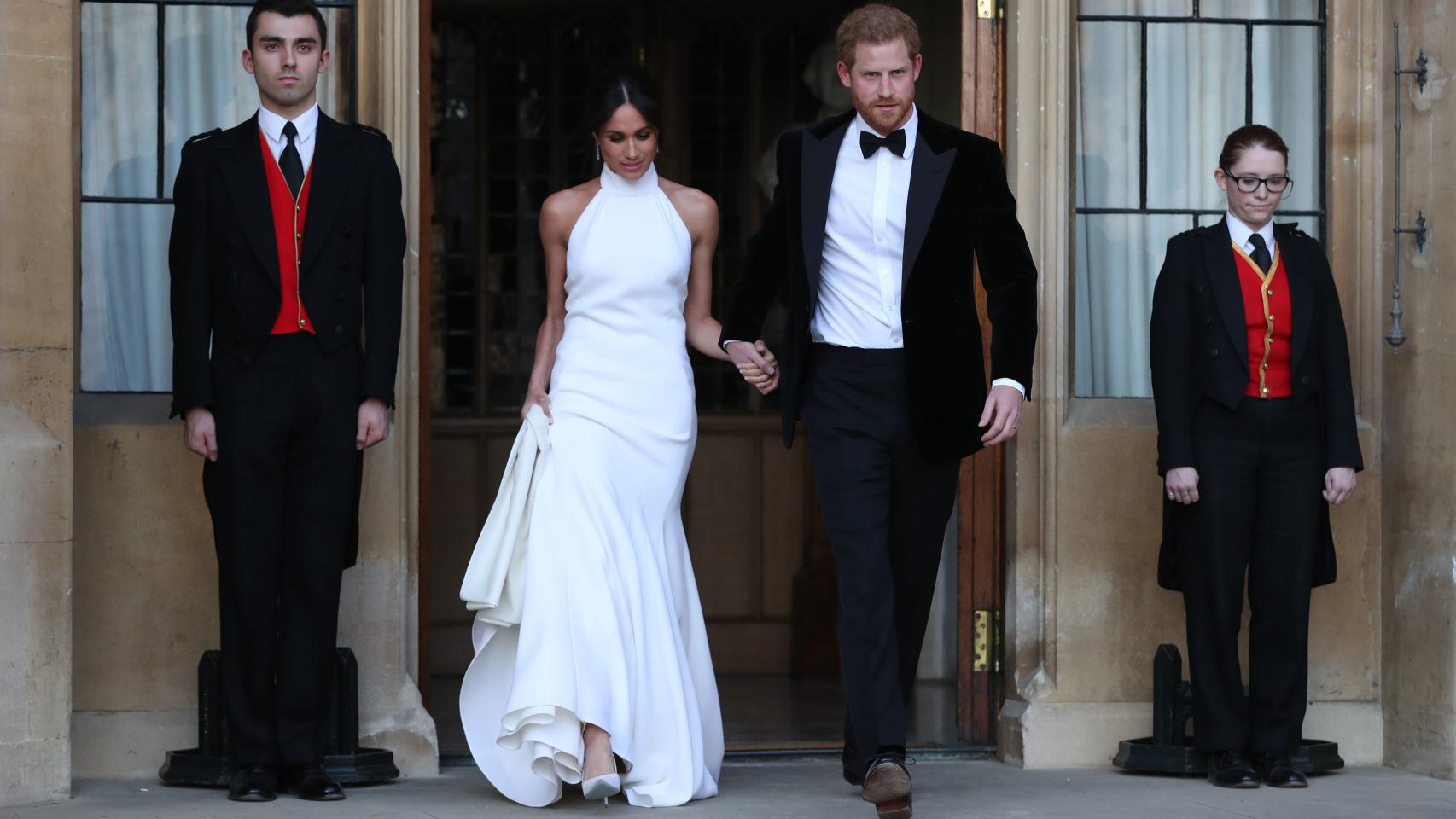 Así es el segundo vestido que lució Meghan Markle