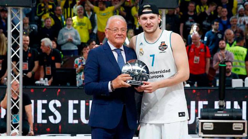 Luka Doncic, MVP de la Final Four de la Euroliga 2018.