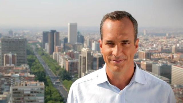 Santi Acosta, apartado en Telemadrid, tras intervenir en un acto de Ciudadanos