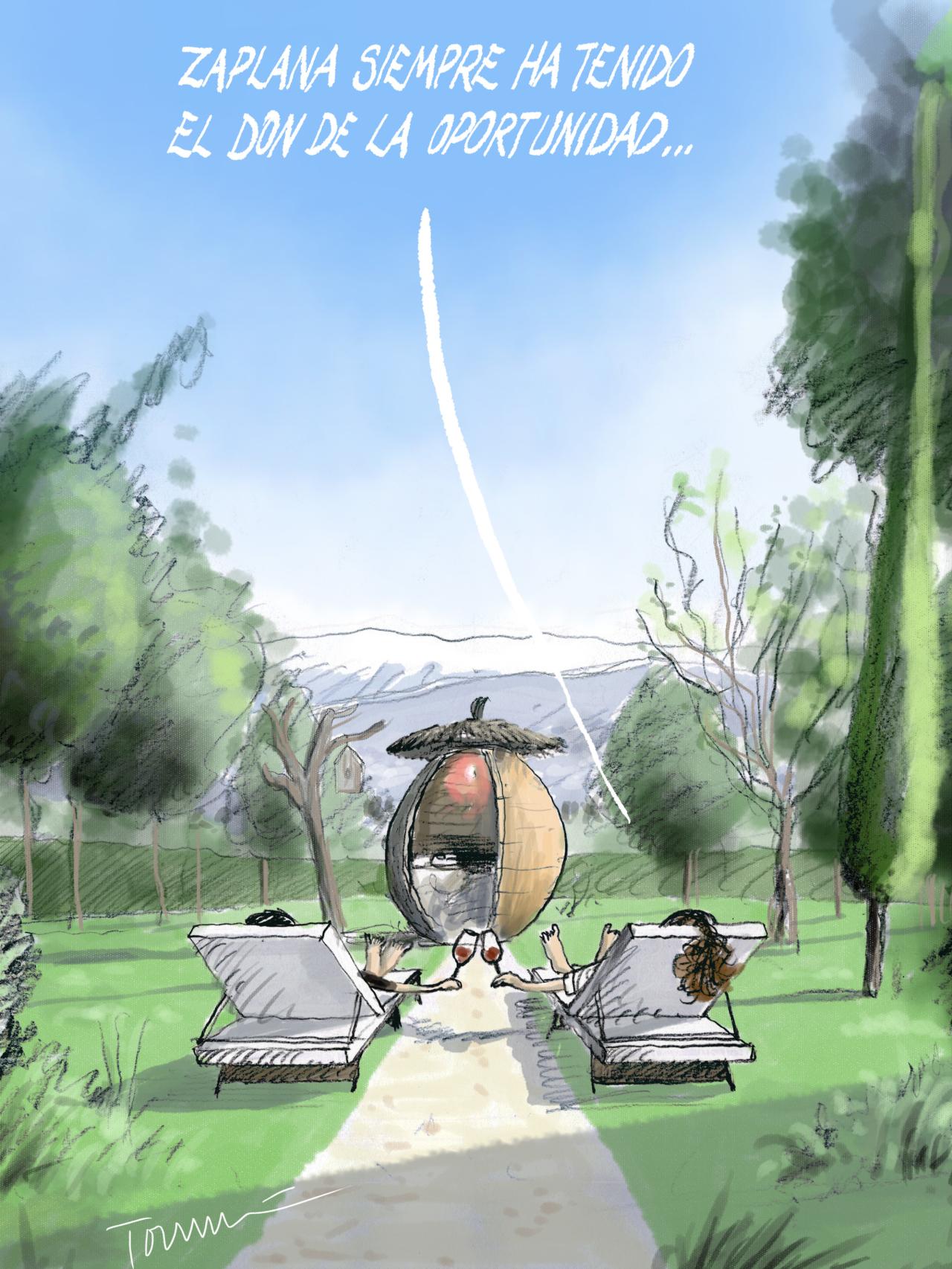 A segundo plano por Zaplana