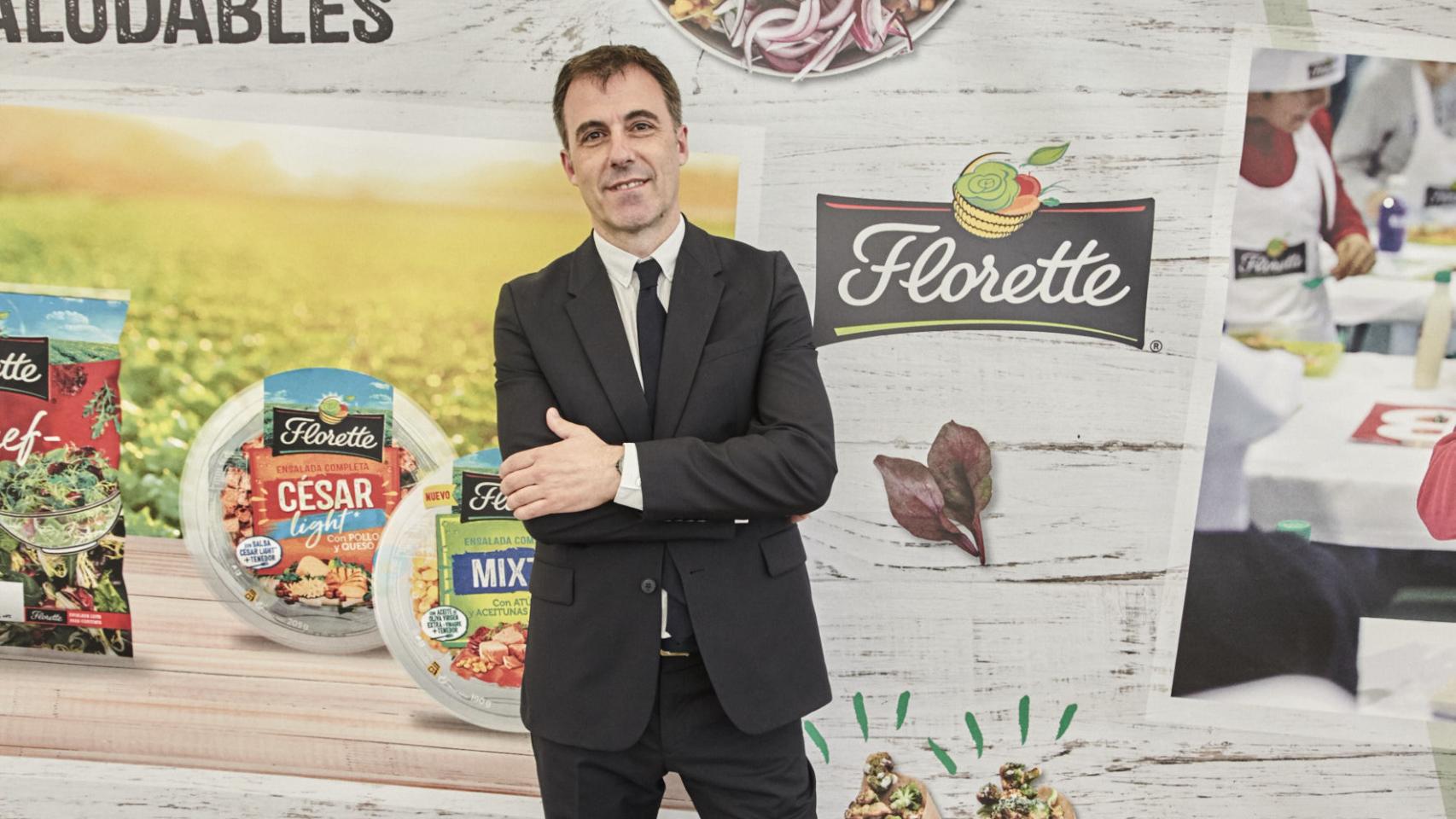 Fermín Aldaz, director comercial y de marketing de Florette Ibérica.