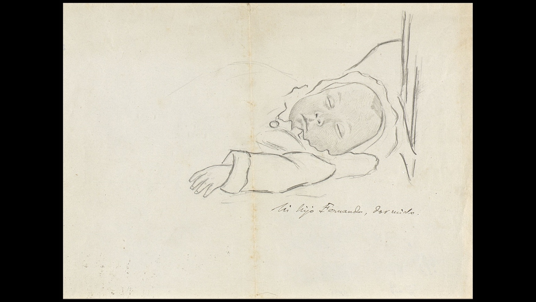 Dibujo donado por el Ministerio de Cultura a la Casa-Museo Miguel de Unamuno de la Universidad de Salamanca.