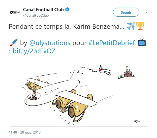 La viñeta de Benzema más aplaudida tras la Champions