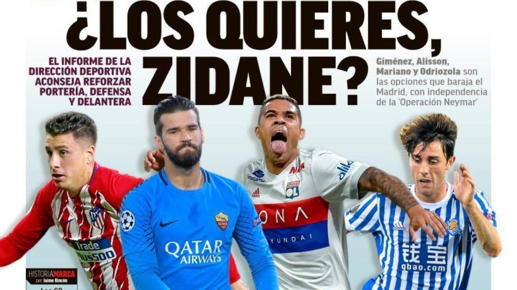 Portada MARCA (29/05/18)