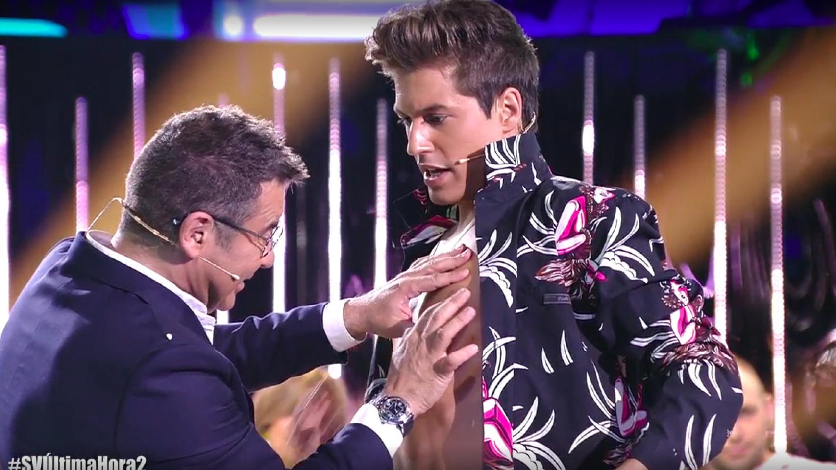 Jorge Javier Vázquez y Abraham García.