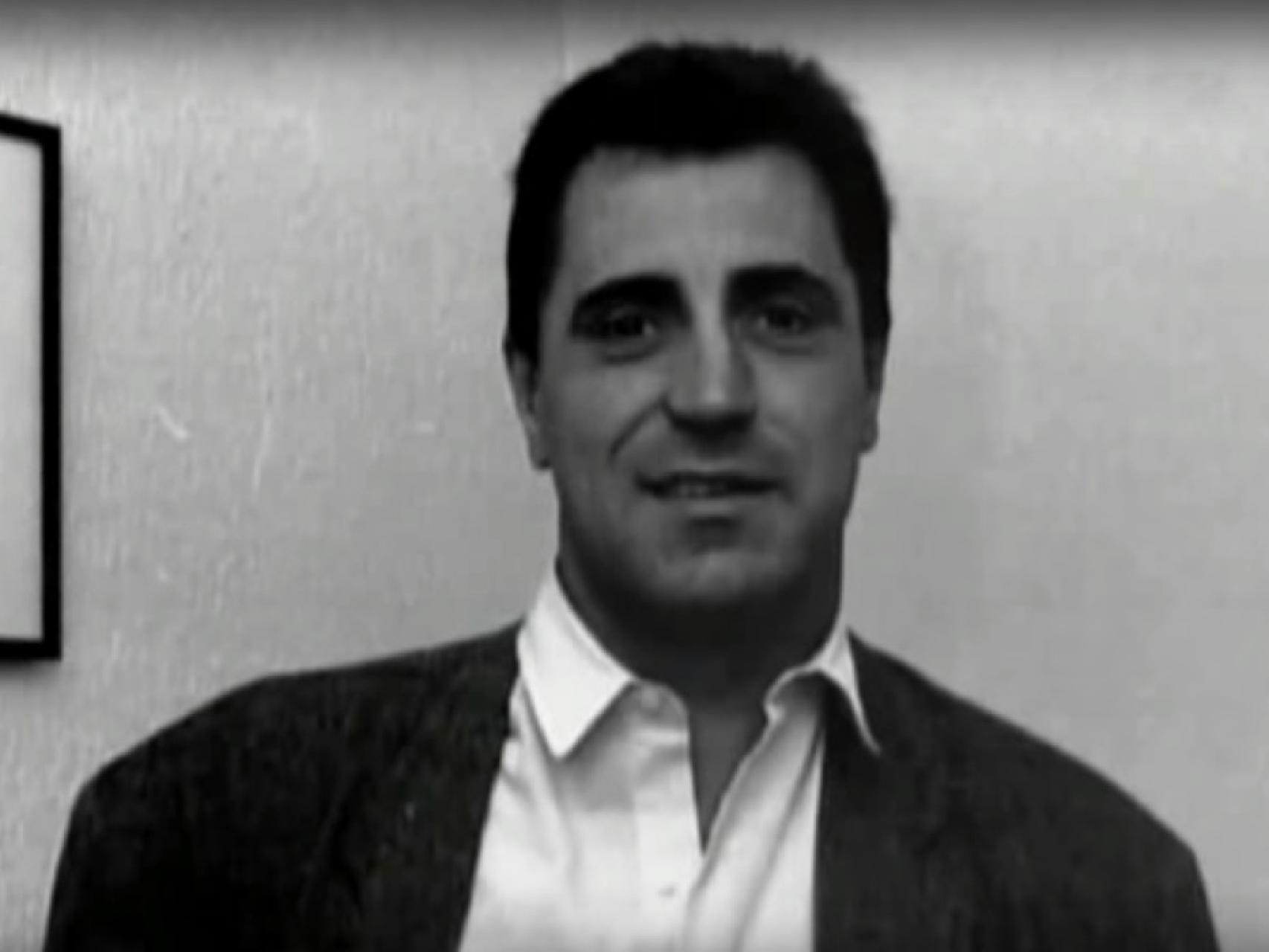 Esta es la única imagen que se conserva de Josep Maria 'Txema' Aloy