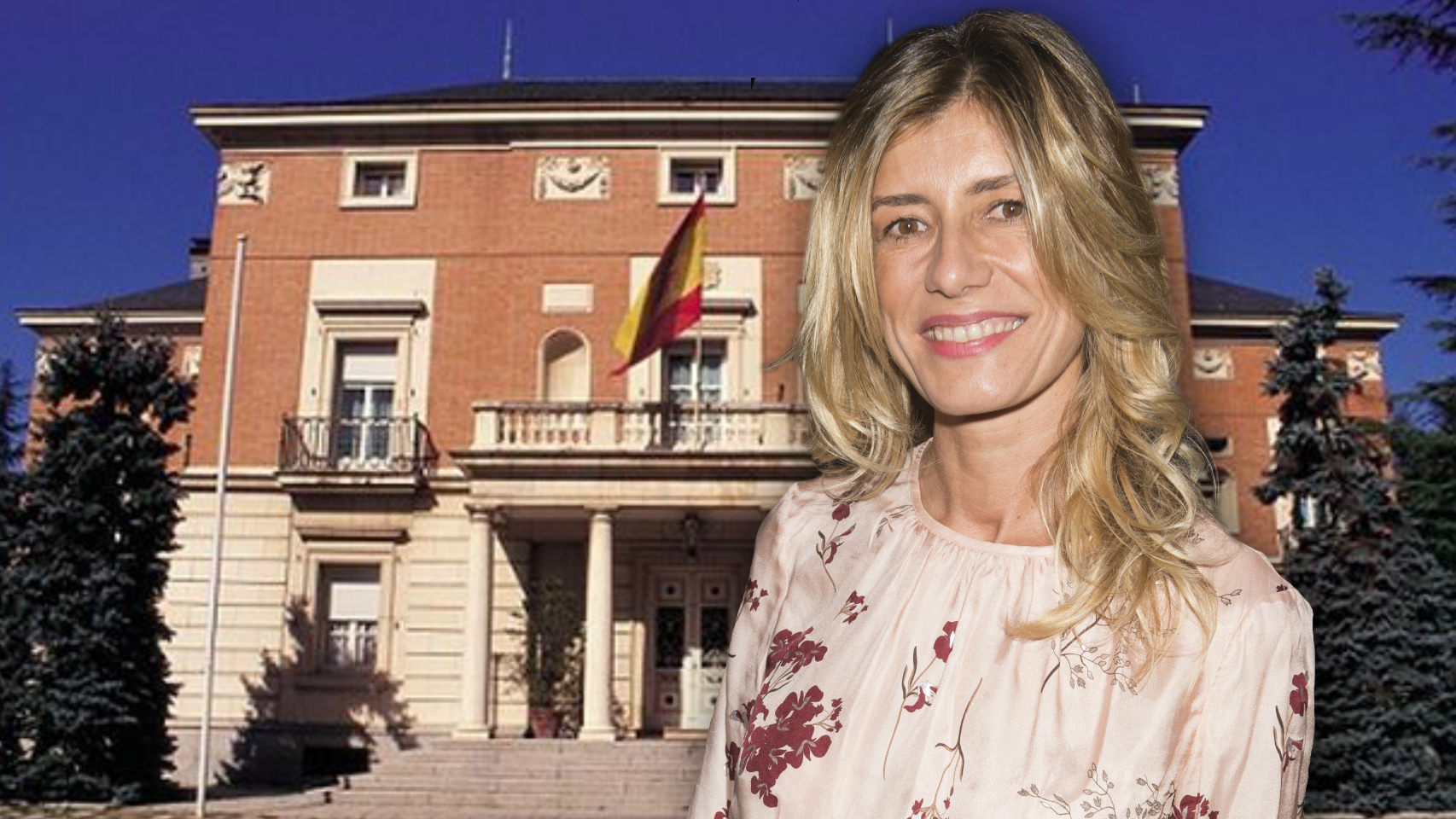 Montaje de Begoña Gómez.