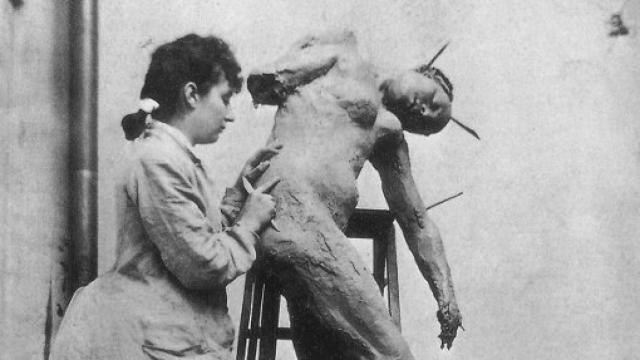 Image: El vestido azul