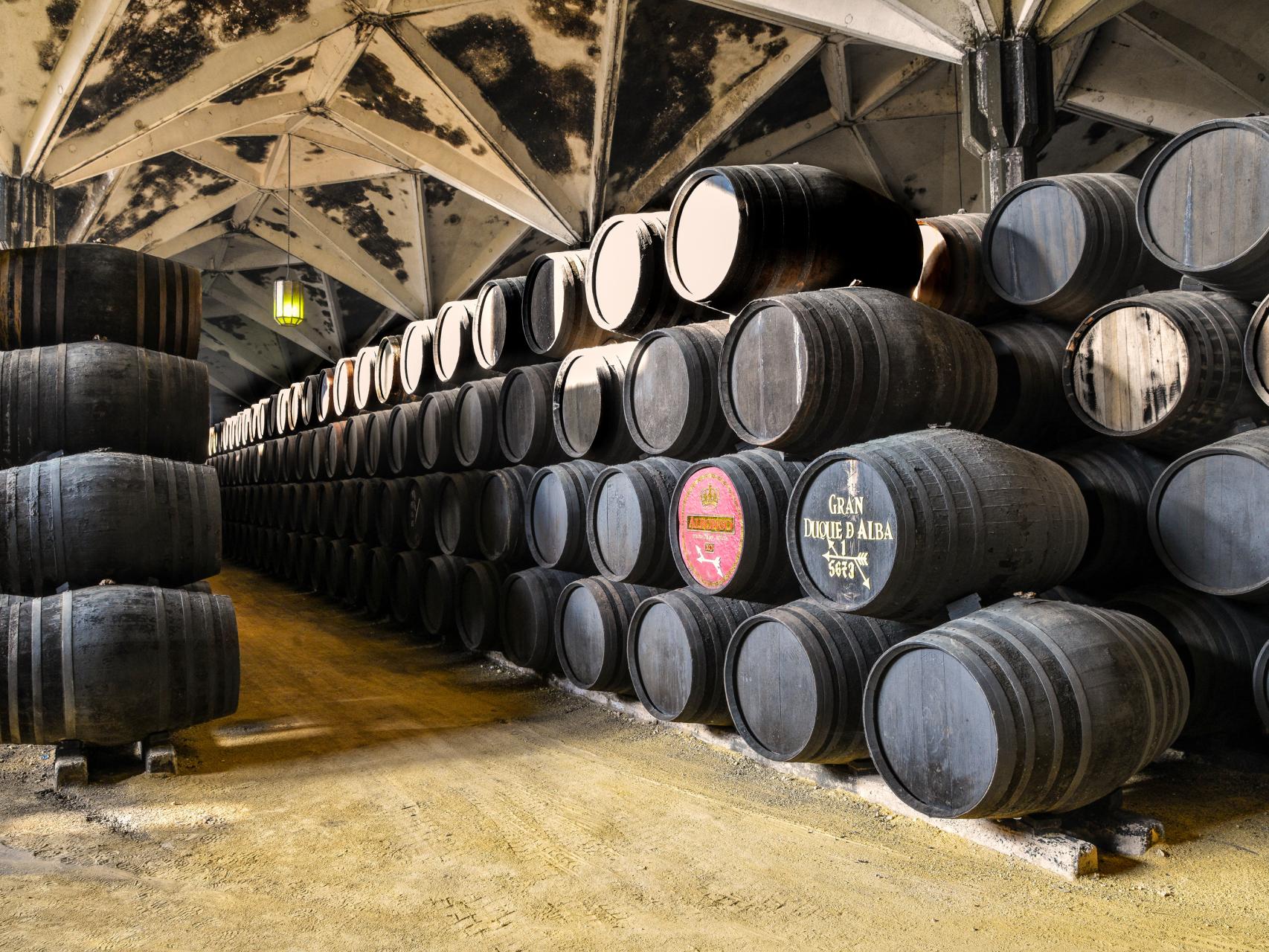 Bodega de brandy de Williams&Humbert.