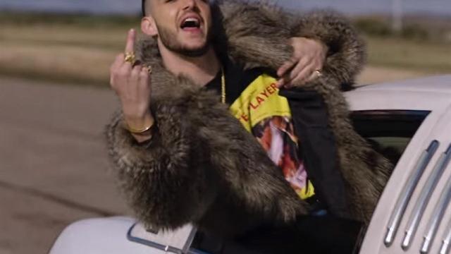 El cantante C. Tangana en una imagen de uno de sus videoclips.