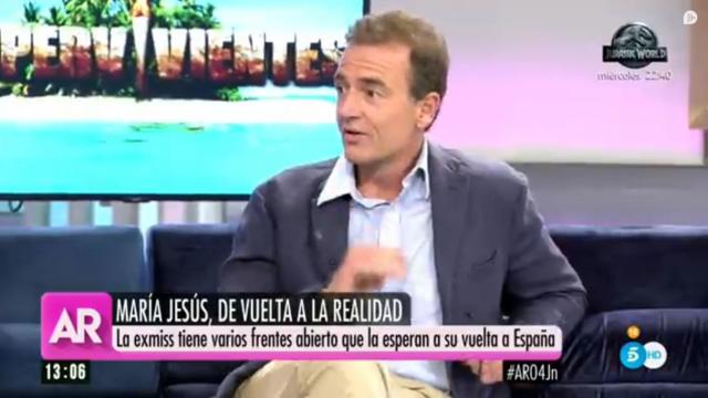 Alessandro Lequio el lunes en el programa.