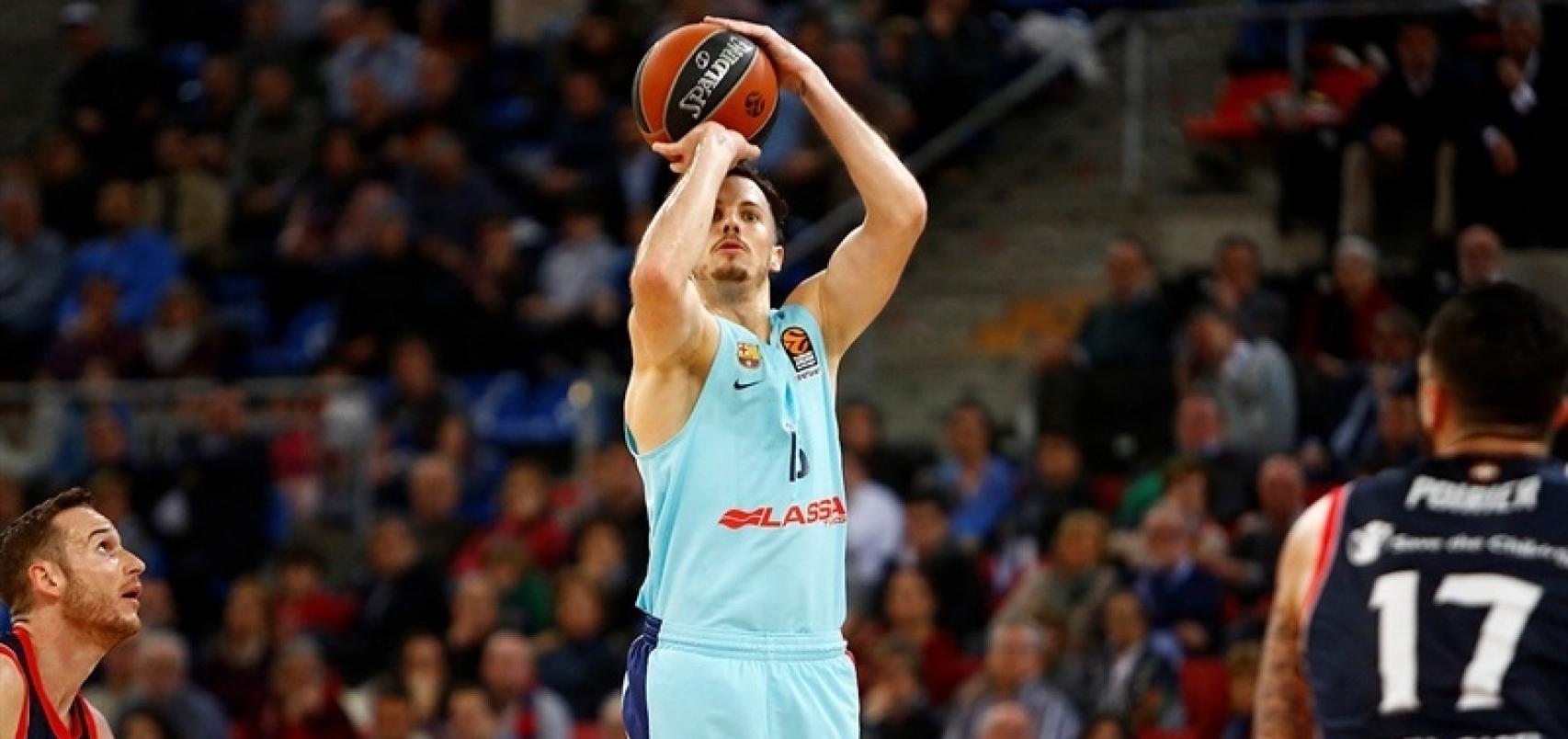 Heurtel lanza ante el Baskonia.