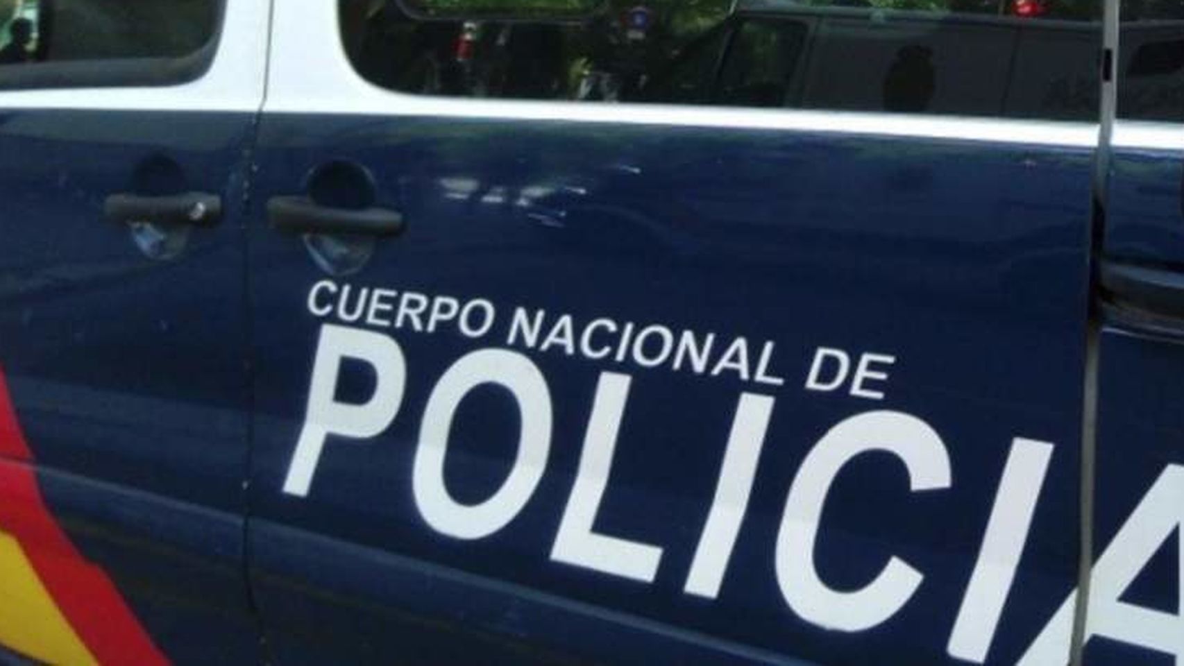Un coche de la Policía Nacional