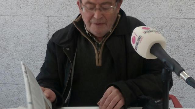 José Cavero en una de sus últimas entrevistas.