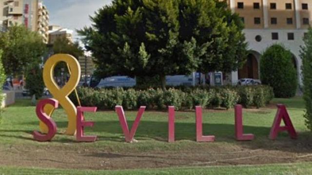 La glorieta Diputado Manuel Barrios está en el foco de la polémica.