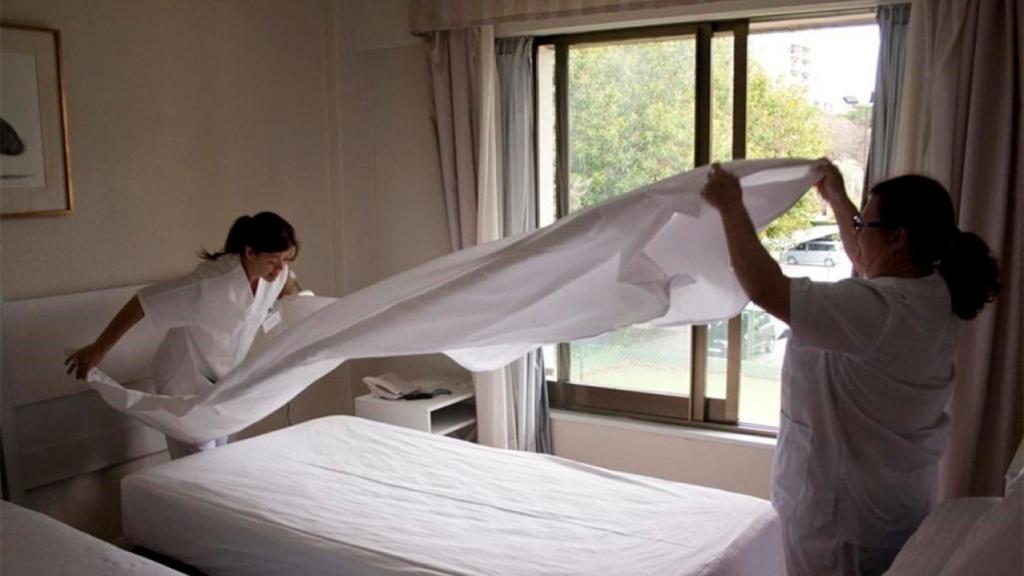 las camareras de piso de los hoteles se han organizado en Las Kellys.