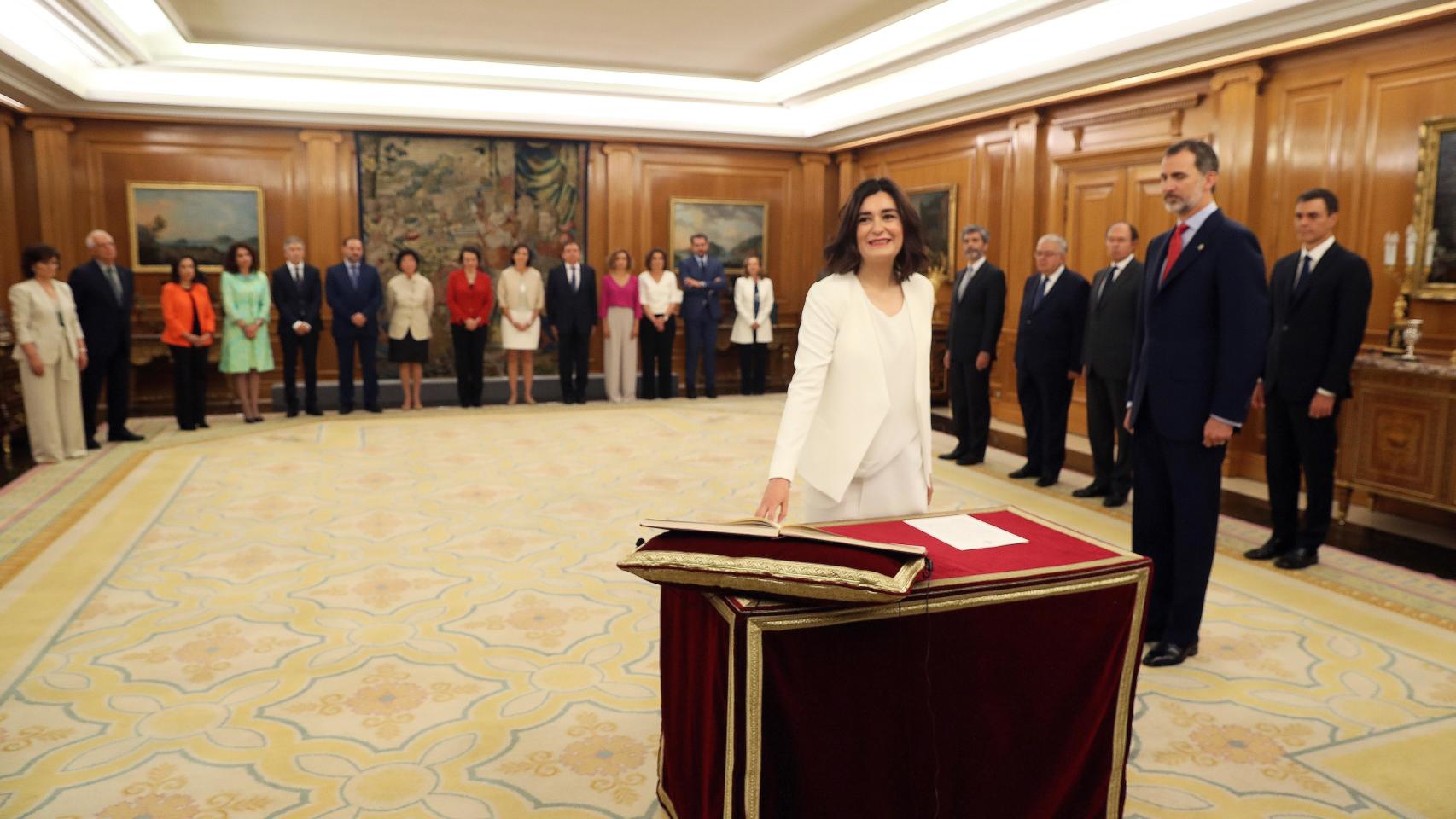 La nueva ministra de Sanidad, Carmen Montón.