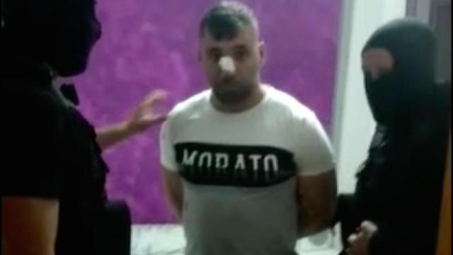 Antonio 'El Castaña' durante su detención