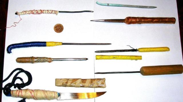 Resultados de registros en el interior de las prisiones