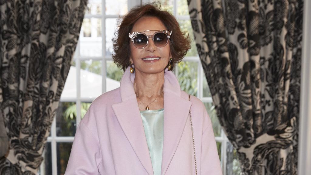 Naty Abascal acudiendo a un evento.